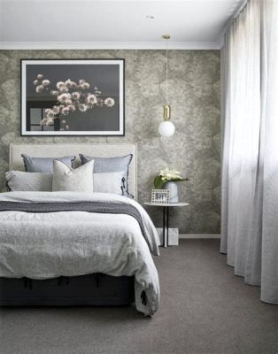 how high to hang art above bed without headboard - considering the impact of light and shadow