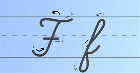 how to do a lowercase f in cursive how to use the lowercase f in cursive for a more dynamic and expressive writing style