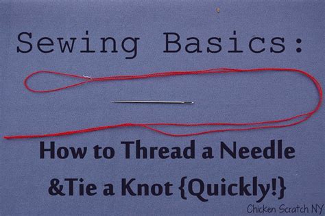 How to Knot an Embroidery Needle: A Crafty Guide with Insightful Discussions