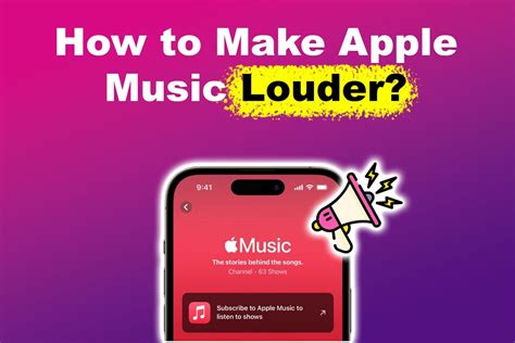 how to make apple music louder on iphone and what does this have to do with the history of sound engineering?