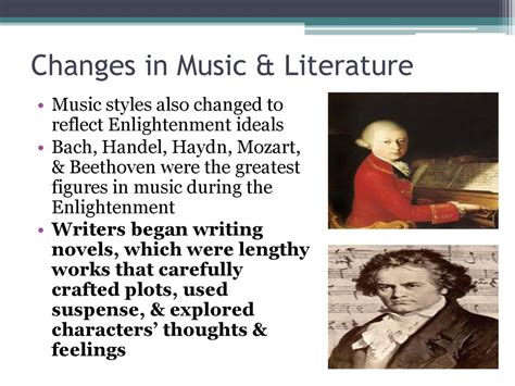 In What Ways Did Music Reflect Enlightenment Ideals? A Close Examination of Musical Expressions in the Age of Enlightenment