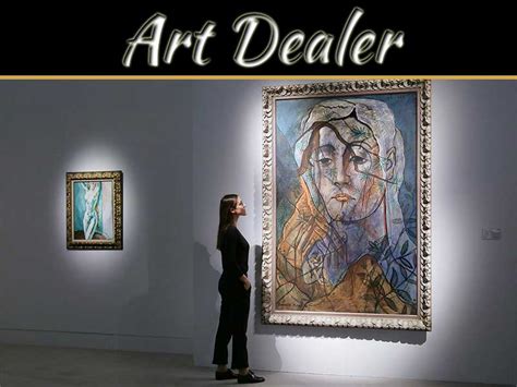 what is an art dealer and how does the internet affect traditional art market?